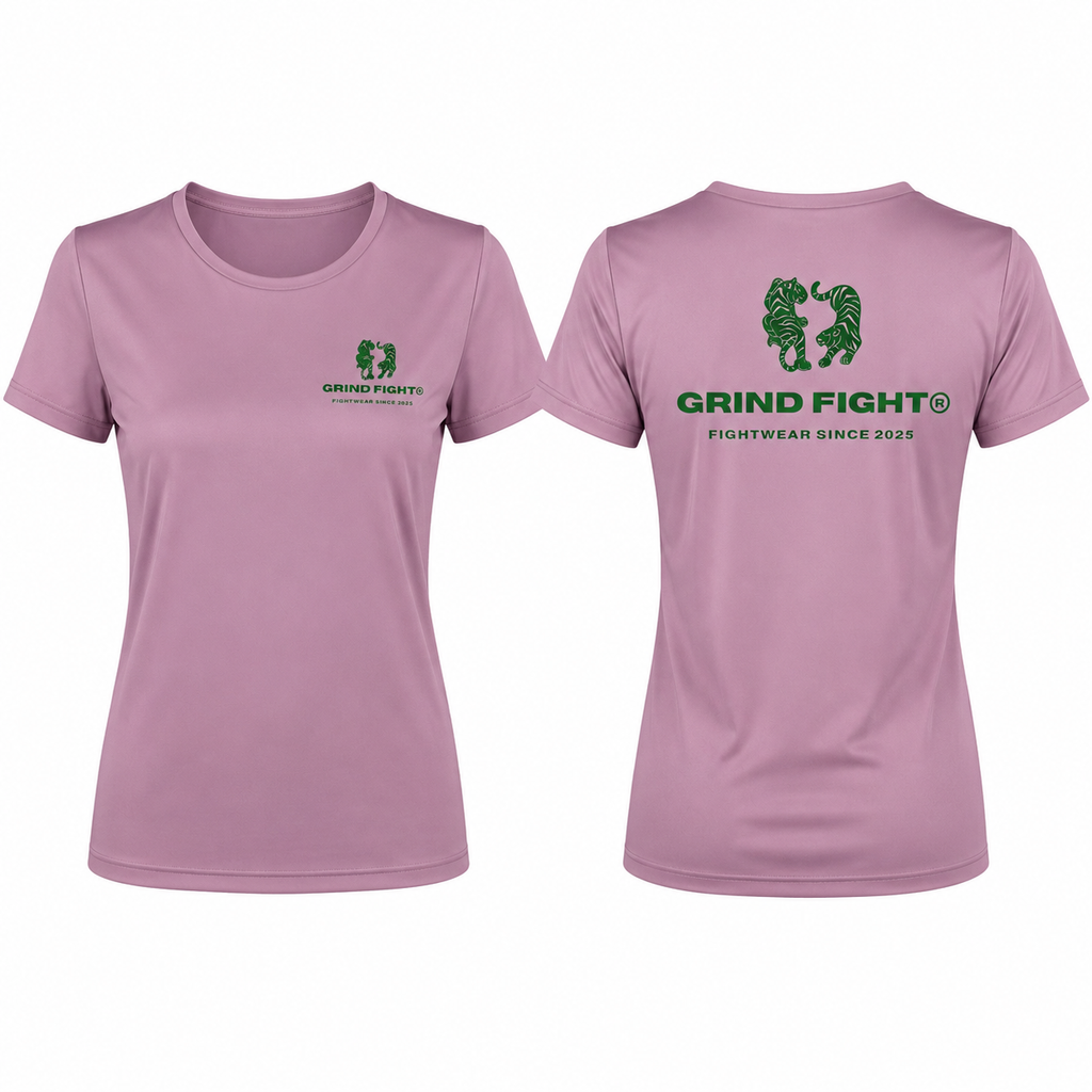 Rashguard T-Shirt "FEARLESS TIGERS" Pink Edition for WOMEN
