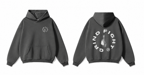 Hoodie "BXNG" Dark Grey Edition