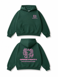 Hoodie "FEARLESS TIGERS" Dark Green Edition