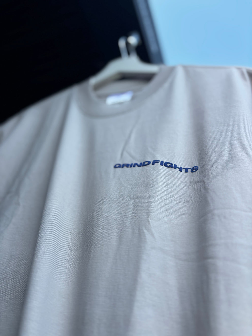 Oversized Shirt "BXNG" Sand Edition