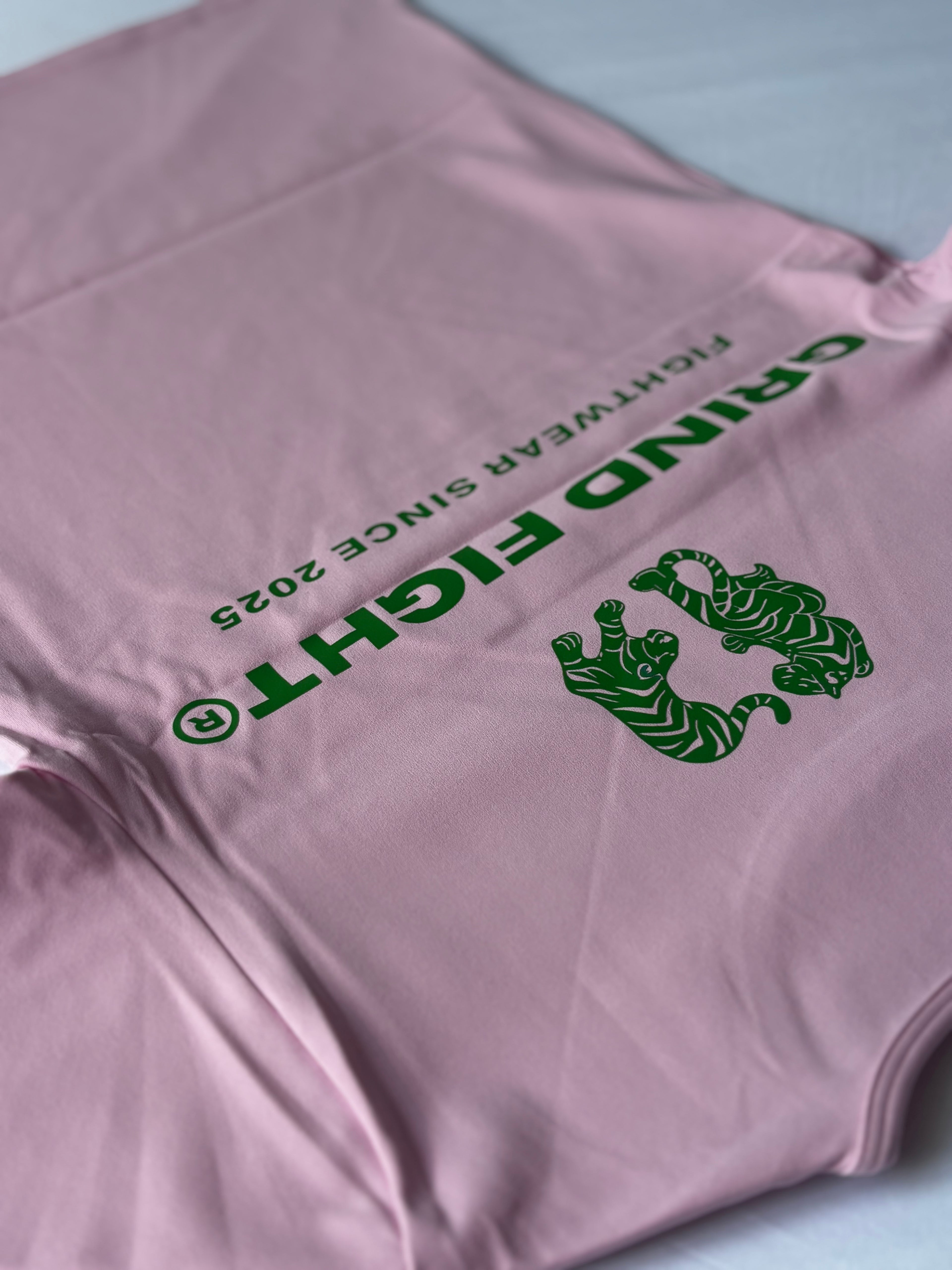 Rashguard T-Shirt "FEARLESS TIGERS" Pink Edition for WOMEN